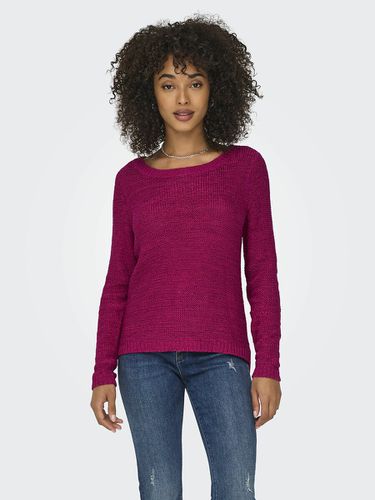 Pull maglia fine collo a barchetta - ONLY - Modalova