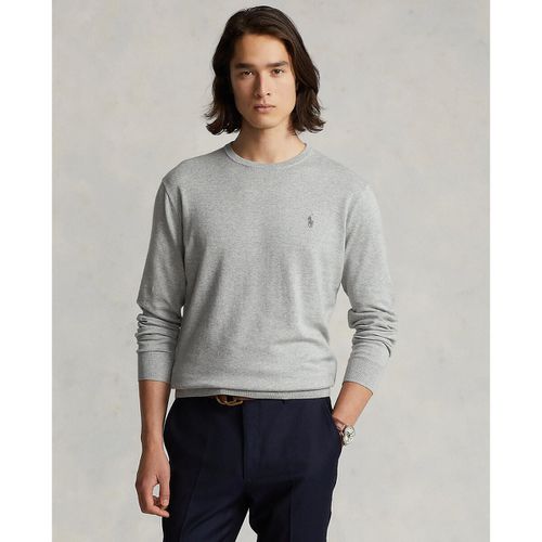 Pull Scollo Rotondo In Cotone Pima Uomo Taglie S - polo ralph lauren - Modalova