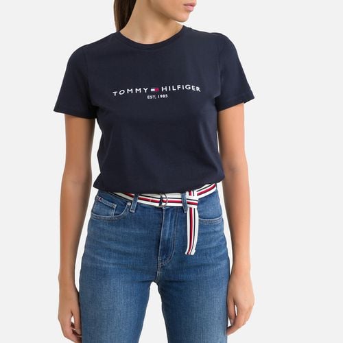 T-shirt scollo rotondo maniche corte - TOMMY HILFIGER - Modalova