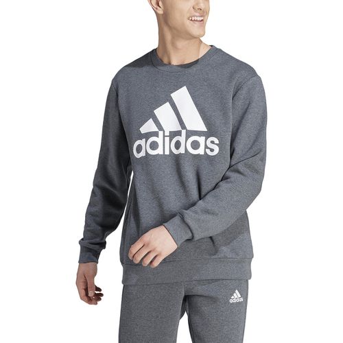 Felpa Maxi Logo Essentials Uomo Taglie XS - adidas sportswear - Modalova