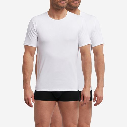 Confezione Da 2 T-shirt Girocollo Regul'activ Uomo Taglie S - dim - Modalova