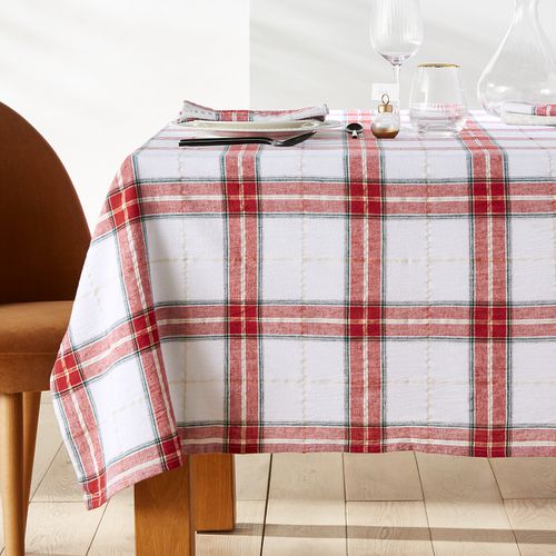 Tovaglia Misto Lino/cotone, Thanksgiving Taglie 150 x 150 cm - la redoute interieurs - Modalova