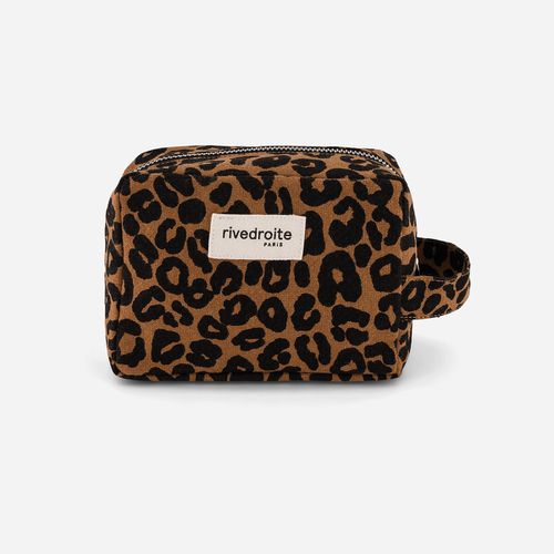 Trousse con cerniera stampa leopardata TOURNELLE - RIVE DROITE PARIS - Modalova