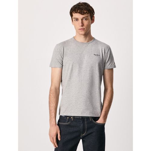 T-shirt Girocollo Stretch Original Basic Taglie L - pepe jeans - Modalova