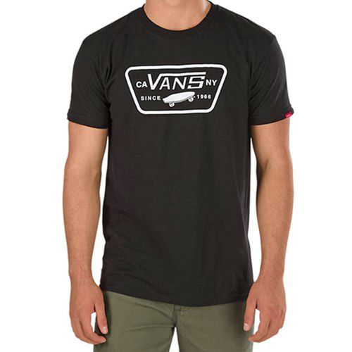 T-shirt con scollo rotondo tinta unita, maniche corte - VANS - Modalova