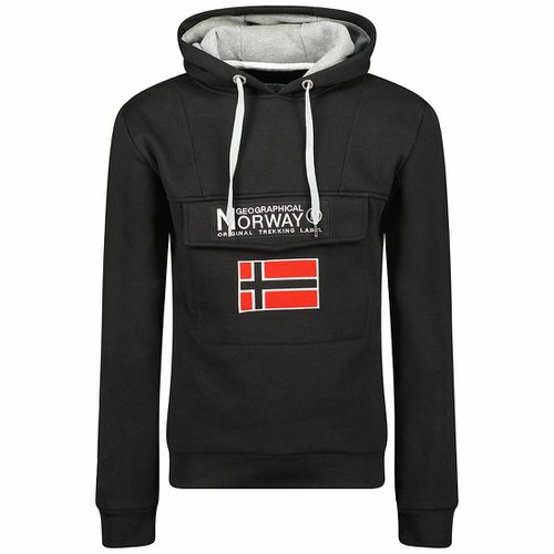 Felpa con cappuccio con logo Gadrien - GEOGRAPHICAL NORWAY - Modalova