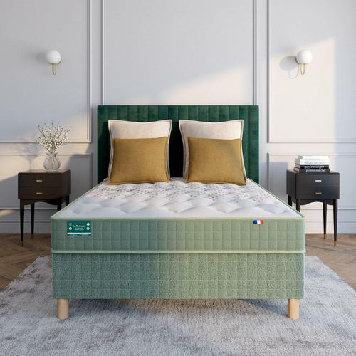 Rete Imbottita Boxspring A Doghe Taglie 140 x 190 cm - la redoute interieurs - premium - Modalova