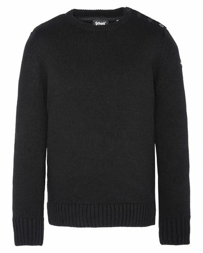 Pull in maglia grossa - SCHOTT - Modalova