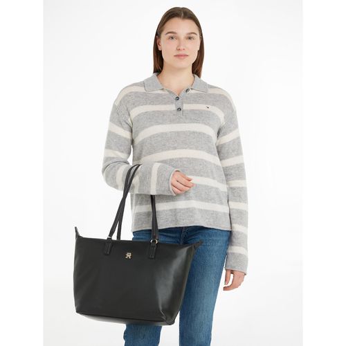 Borsa Tote In Tela Poppy Plus Tote - tommy hilfiger - Modalova