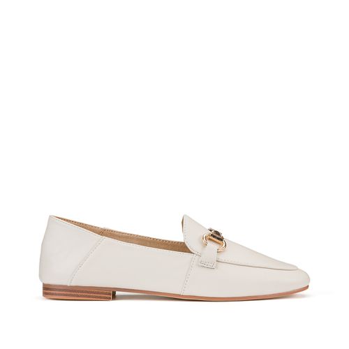 Mocassini Loafer In Pelle Con Morsetti Taglie 36 - la redoute collections - Modalova