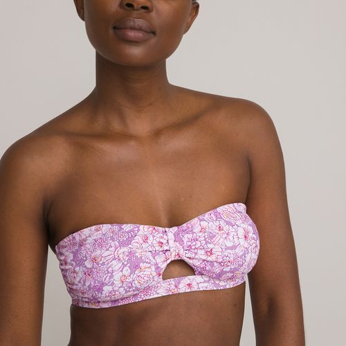 Reggiseno Per Bikini A Fascia Fantasia Fiori Donna Taglie 34 (FR) - 38 (IT) - la redoute collections - Modalova