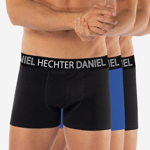 Confezione da 3 boxer tinta unita - DANIEL HECHTER LINGERIE - Modalova