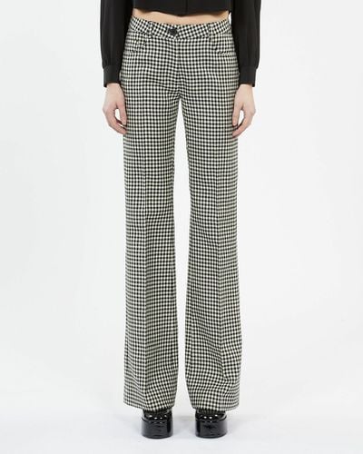 Pantaloni fantasia pied de poule - THE KOOPLES - Modalova