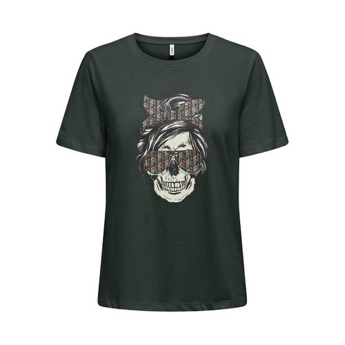 T-shirt girocollo maniche corte - ONLY - Modalova