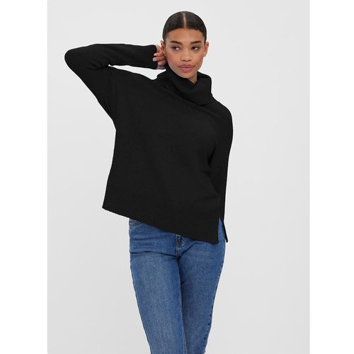 Maglione con collo ad anello in maglia fine - VERO MODA - Modalova