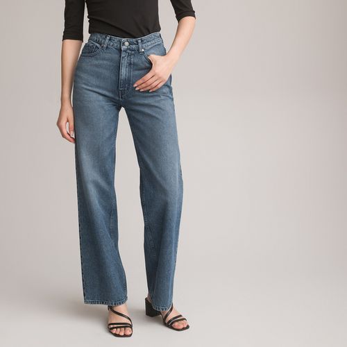 Jeans Larghi Vita Alta Donna Taglie 56 - la redoute collections - Modalova