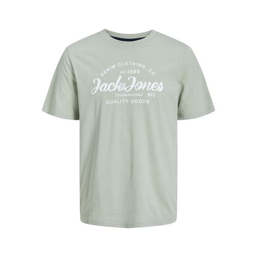 T-shirt Girocollo Con Logo Uomo Taglie XS - jack & jones - Modalova