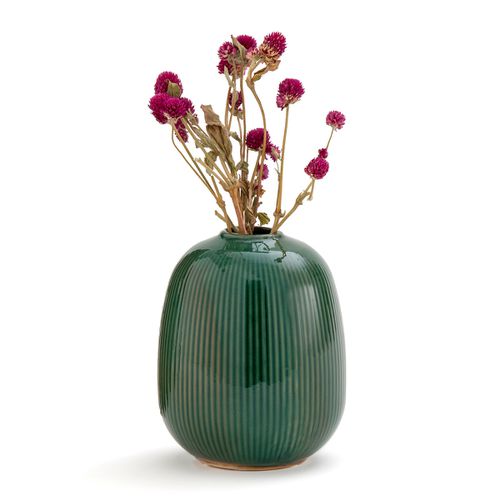 Vaso in ceramica H.16 cm, Estria - LA REDOUTE INTERIEURS - Modalova