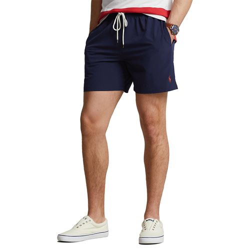 Shorts Da Bagno Tinta Unita Uomo Taglie XS - polo ralph lauren - Modalova