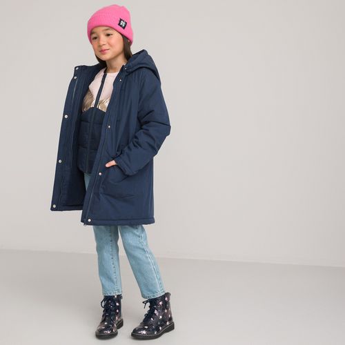 Parka Caldo Con Cappuccio, 3 In 1 Bambina Taglie 3 anni - 94 cm - la redoute collections - Modalova