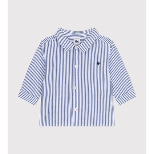 Camicia in popeline a righe - PETIT BATEAU - Modalova