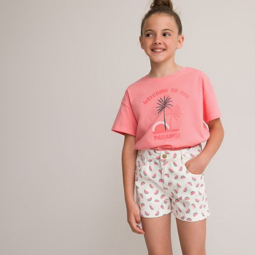 Shorts Con Stampa Anguria Bambina Taglie 10 anni - 138 cm - la redoute collections - Modalova