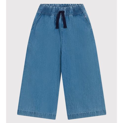 Pantaloni Larghi In Denim Leggero Taglie 3 anni - 94 cm - petit bateau - Modalova