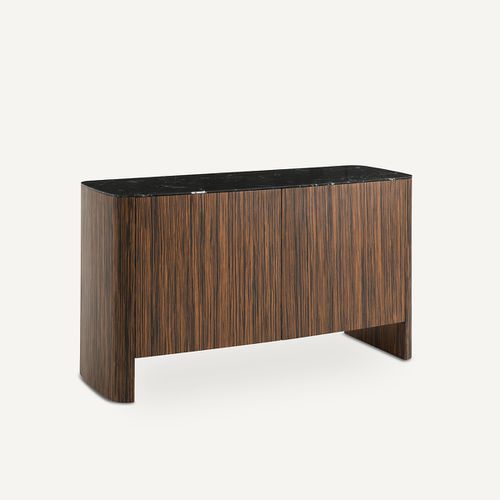 Mobile Credenza In Ebano E Marmo, Maël - am.pm - Modalova