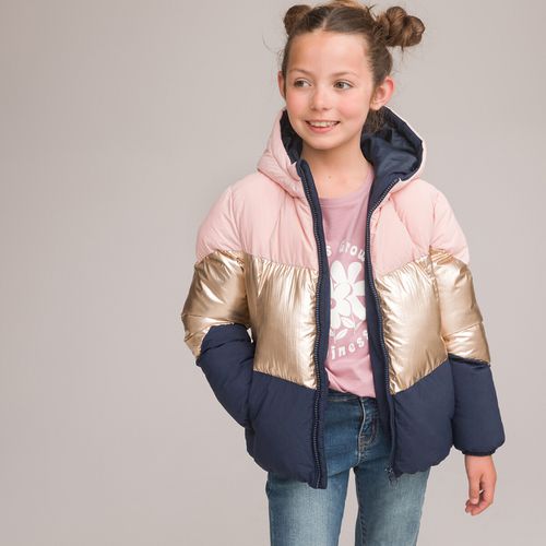 Piumino Caldo Con Cappuccio Color Block Bambina Taglie 3 anni - 94 cm - la redoute collections - Modalova