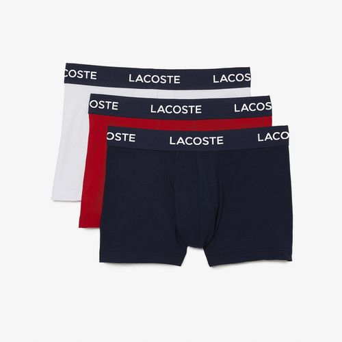 Confezione da 3 boxer in jersey - LACOSTE - Modalova