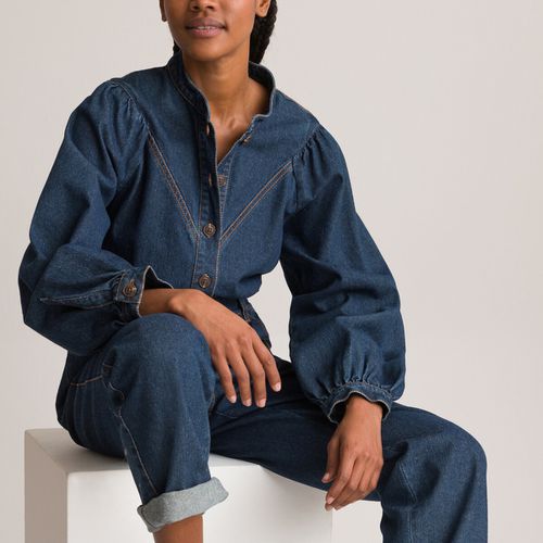 Tuta intera in denim - LA REDOUTE COLLECTIONS - Modalova