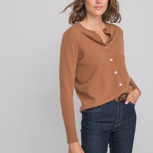 Cardigan in fine maglia cachemire - LA REDOUTE COLLECTIONS - Modalova