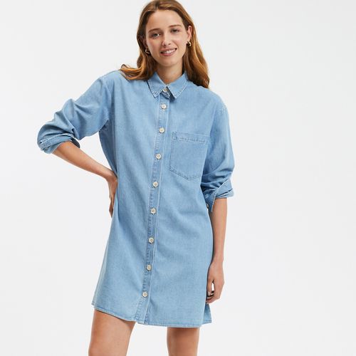 Abito chemisier in denim, maniche lunghe - LA REDOUTE COLLECTIONS - Modalova