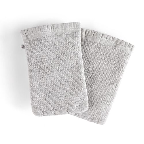 Confezione da 2 guanti da toilette cotone bio/lino Nipaly - AM.PM - Modalova