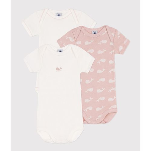 Confezione da 3 body maniche corte - PETIT BATEAU - Modalova