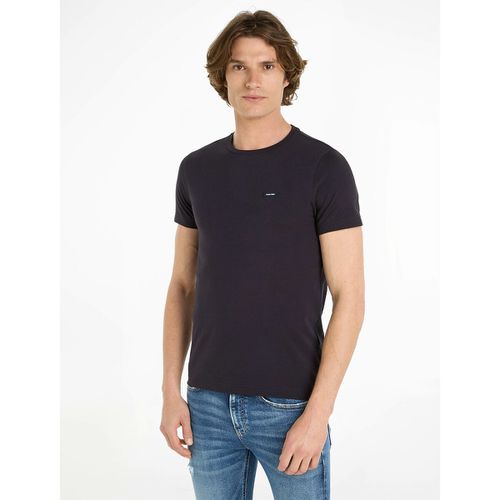 T-shirt Girocollo Slim Uomo Taglie S - calvin klein - Modalova