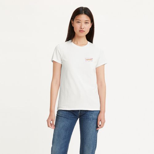 T-shirt The Perfect Tee, Logo Al Petto Donna Taglie XS - levi's - Modalova