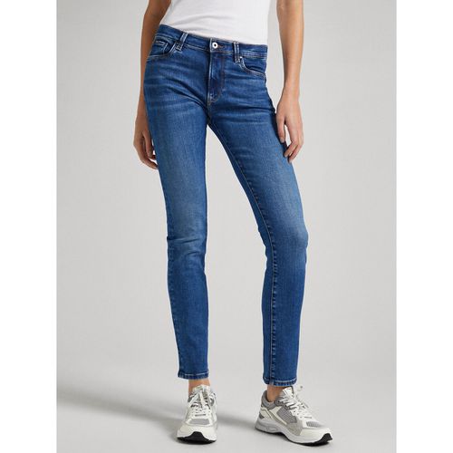 Jeans Slim, Vita Alta Donna Taglie W26 L30 (US) - 40 (IT) - pepe jeans - Modalova