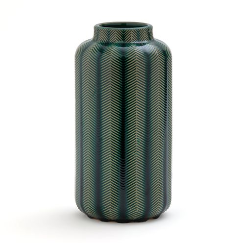 Vaso in ceramica H.31 cm, Estria - LA REDOUTE INTERIEURS - Modalova