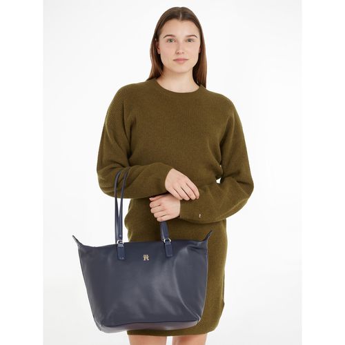 Borsa Tote In Tela Poppy Plus Tote - tommy hilfiger - Modalova