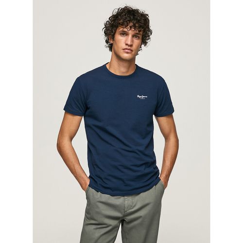 T-shirt Girocollo Stretch Original Basic Taglie XL - pepe jeans - Modalova