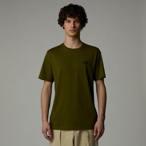 T-shirt Simple Dome Piccolo Logo Uomo Taglie XS - the north face - Modalova