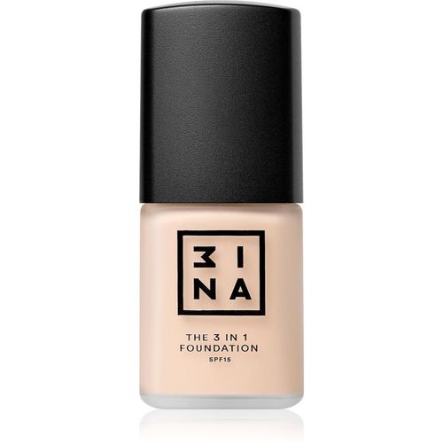 The 3 in 1 Foundation fondotinta lunga tenuta SPF 15 colore 224 30 ml - 3INA - Modalova