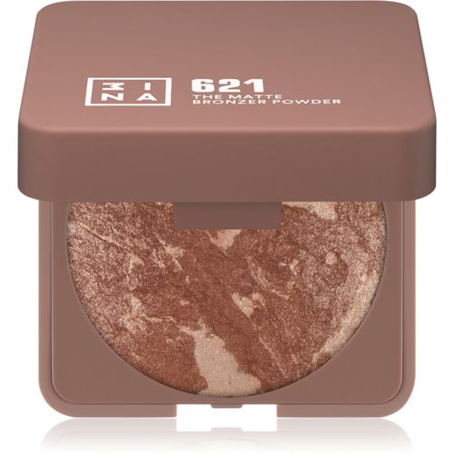 The Bronzer Powder polvos compactos con efecto bronceado tono 621 Glow Sand 7 g - 3INA - Modalova