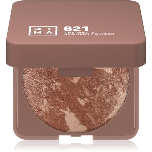 The Bronzer Powder terra abbronzante compatta colore 621 Glow Sand 7 g - 3INA - Modalova