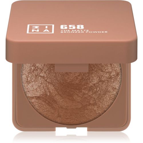 The Bronzer Powder terra abbronzante compatta colore 658 Matte Sand 7 g - 3INA - Modalova