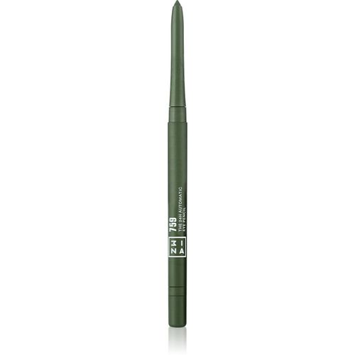The 24H Automatic Eye Pencil langlebiger Eyeliner Farbton 759 - Olive green 0,28 g - 3INA - Modalova