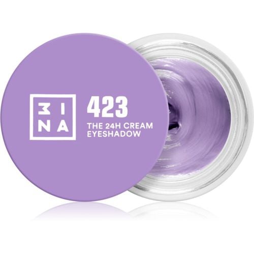 The 24H Cream Eyeshadow ombretti in crema colore 423 Lilac 3 ml - 3INA - Modalova