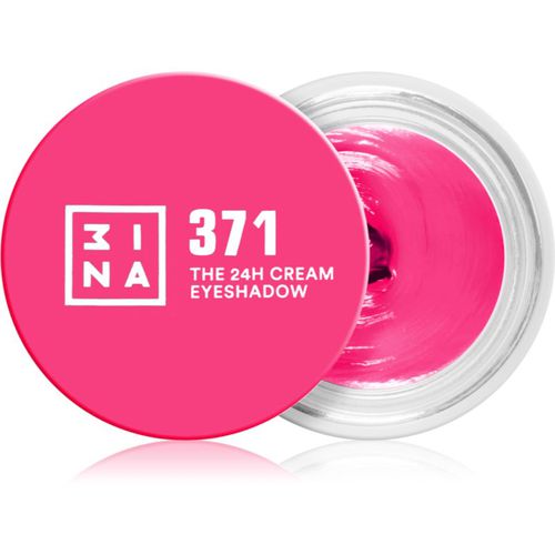 The 24H Cream Eyeshadow Lidschatten-Creme Farbton 371 - Electric Pink 3 ml - 3INA - Modalova