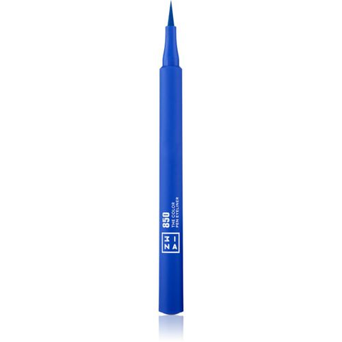 The Color Pen Eyeliner delineador en rotulador tono 850 - Blue 1 ml - 3INA - Modalova